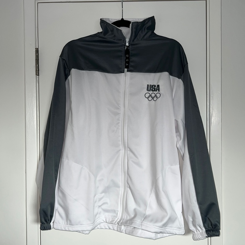 Men’s USA Olympic Track Jacket - Size Large
